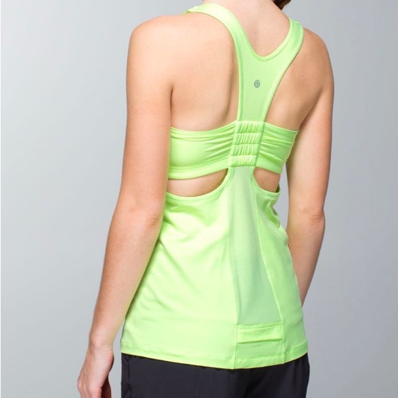 Lululemon Tone It Tank Bright Yellow / Green
Size 4 - Picture 1 of 14